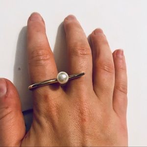 Dara Ettinger Jewelry - Dara Ettinger Pearl and Gold Ring Dara Ettinger Jewelry - Dara Ettinger Pearl and Gold Ring